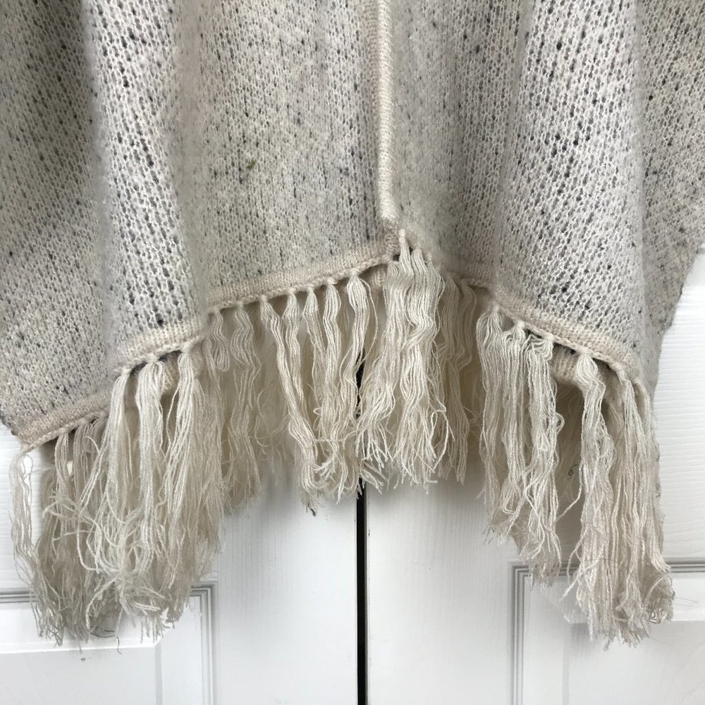 Vertigo Print Fringe Cardigan Open Front Eagle Eye - Picture 7 of 15